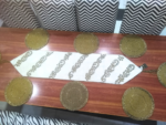 White Table Runner Set