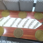 White Table Runner Set
