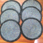 Noir Aura Table Mats Set