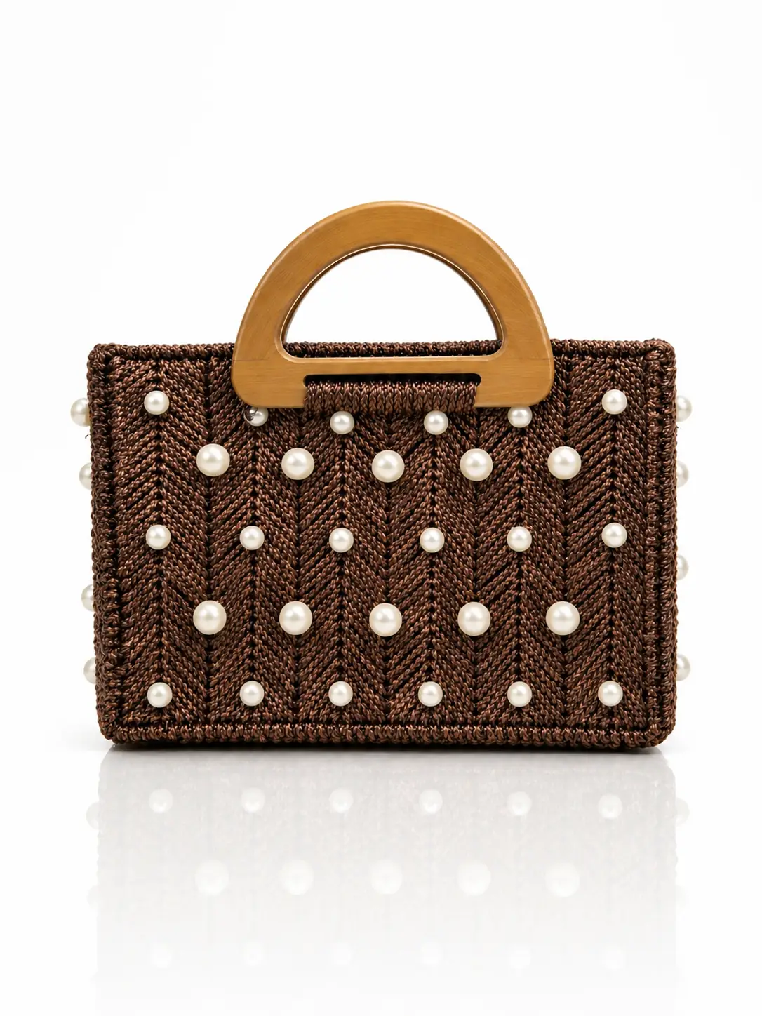 rusk brown front رشک (Brown) - Image 1