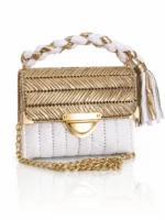 Bold lines-White Gold
